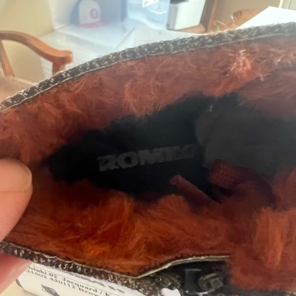 New $115 ROMIKA Helsinki 02 Fleece Lined Waterproof Sneaker Boot Women Size 6.5 - Picture 5 of 8